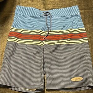 Vineyard Vines Men's Multicolor Striped Board Shorts